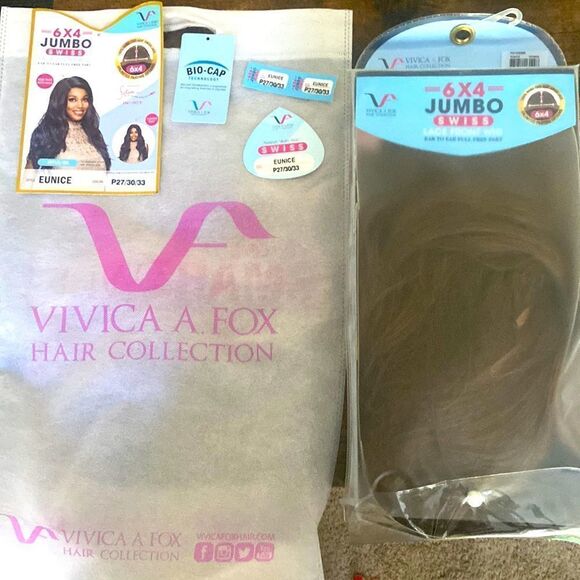 VIVICA Fox hair collection 6x4 Jumbo Swiss lace front wig - Picture 1 of 6